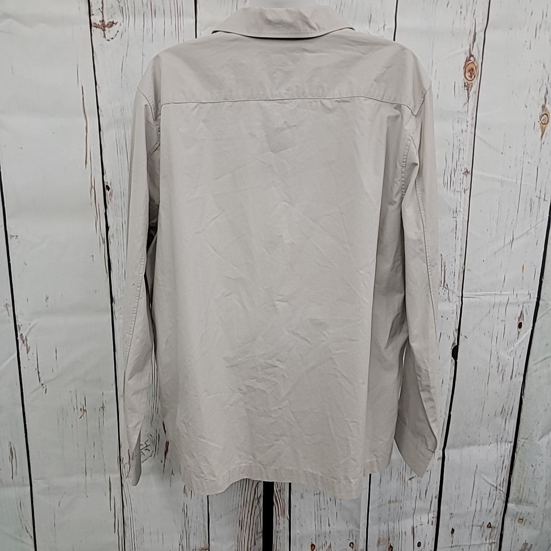 Michael Kors Men's Size XXL Gray MENS Button Down Shirt