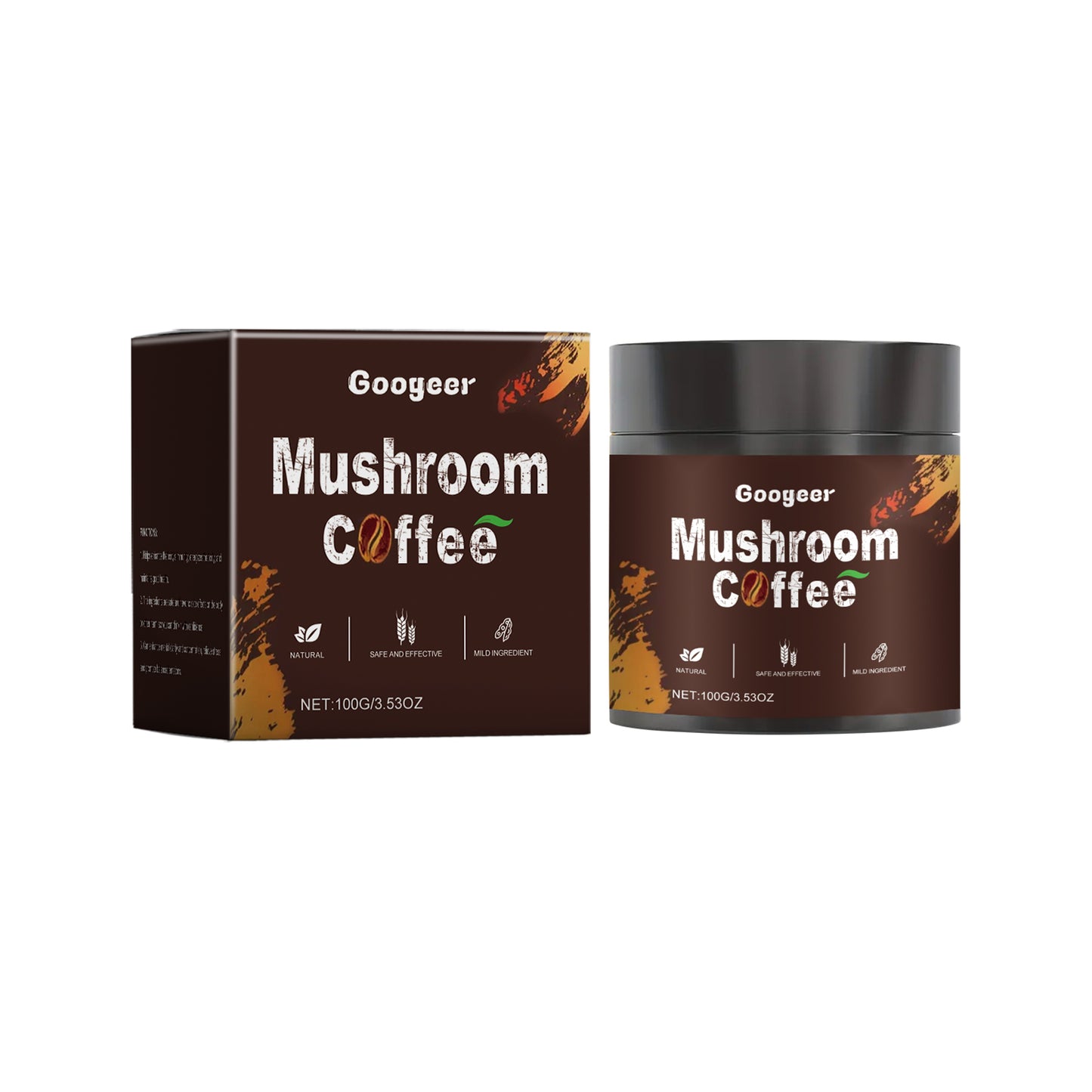 Googeer Instant Mushroom Coffee (For Entry) For Body Treatment