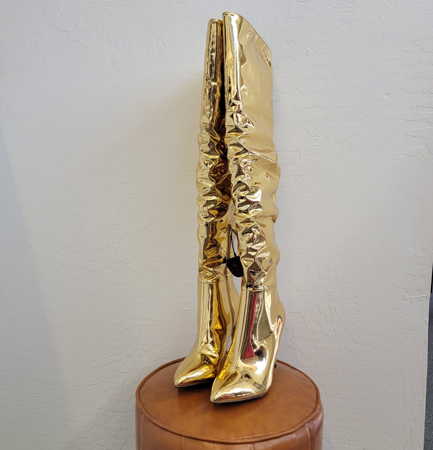 INC Gold Boots Sz 6