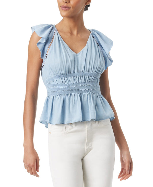 Sam Edelman Size S Blue Blouse