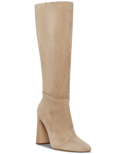 Steve Madden Ally Suede Almond Toe Knee-High Boots Sz 11 NWT
