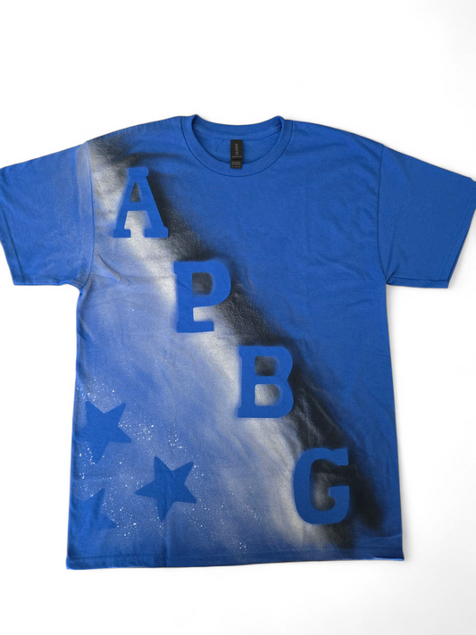 APBG Shadow Blue Tee